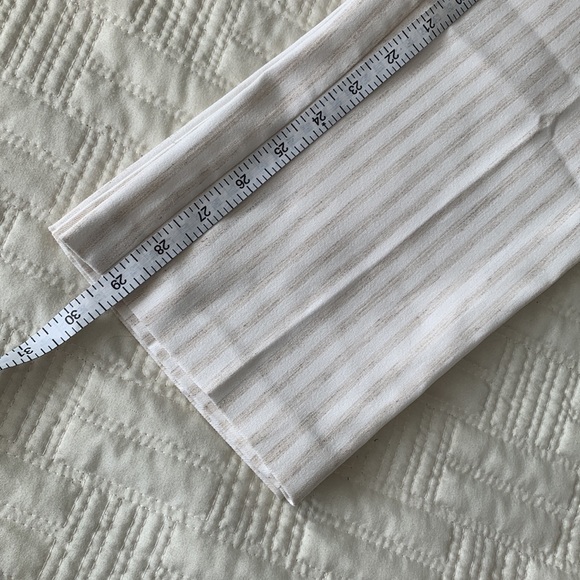 89th + Madison Millennium Pant Stripped Tapered Cropped Dress Pant - Picture 9 of 13